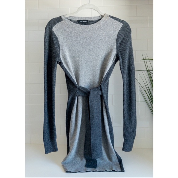 Club Monaco grey XS sweater dress - Picture 1 of 2